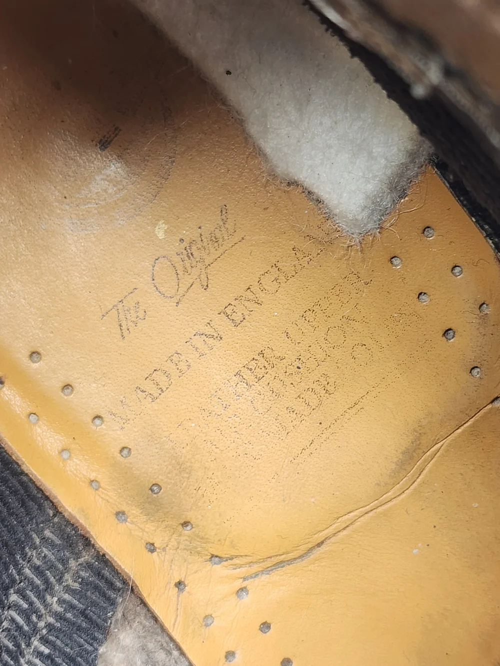 Dr. Martens Vintage 8315 Made In England Envy‎ Brown Platform Boots Size UK 6